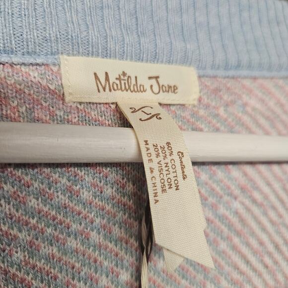 NWT Matilda Jane Heart to Heart Waltz of the Flowers Patchwork Cardigan - Picture 4 of 12